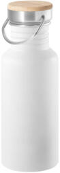 EVERESTUS Sticla de apa, sport, 21MAR1772, 540 ml, Everestus, ø68x192 mm, Otel, Alb (EVE07-94064-106)