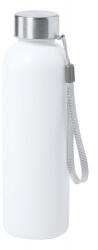 EVERESTUS Bidon sport antibacterian pentru apa, 21MAR1748, 600 ml, Ø 65x212 mm, Everestus, Plastic, Alb (EVE10-AP721939-01)