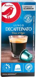 Auchan Kedvenc Lungo Decaffeinato Koffeinmentes kávékapszula 4 intenzitású 10 x 5, 2 g