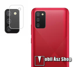 SAMSUNG Galaxy A02s (SM-A025F), Kameralencse üvegfólia, 1db, 9H, 0, 33mm