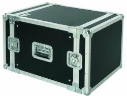 Proel CR208BLKM Rack doboz 8U, mé: 450 mm, 19", fekete, 9 mm vastag, 5 rétegű falemez, alumínium profilok (CR208BLKM)