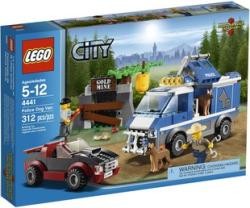LEGO® City Rendőrkutyás furgon 4441