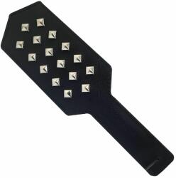 Black Label Leather Paddle with Studs