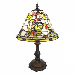 Tiffany Lighting Ted TIF-53018 Tiffany asztali lámpa (FIL5LL-6019) - kecskemetilampa