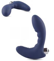  Kék szilikon prosztata vibrátor - diamondsexshop