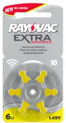Rayovac V10 hallókészülék elem (6db/bliszter)