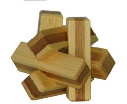 Eureka Firewood - bambusz puzzle ördöglakat (EUR34324)