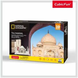 CubicFun Puzzle 3D+Brosura-Taj Mahal 87 Piese (CUDS0981h) - top10toys