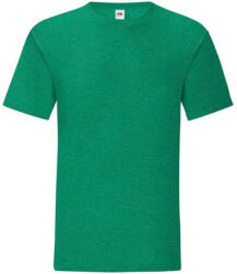 Fruit of the Loom Csomag akciós póló (minimum 3 db) Férfi rövid ujjú póló Fruit of the Loom Iconic 150 T -L, Retro Heather Green