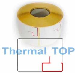  Термоетикети Thermal TOP 58х43мм с Ботушче - 1000 ет