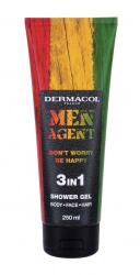 Dermacol Men Agent Don´t Worry Be Happy 3in1 gel de duș 250 ml pentru bărbați