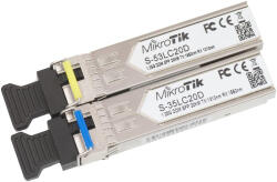 MikroTik S-3553LC20D module de emisie-recepție pentru rețele 1250 Mbit/s SFP (S-3553LC20D)