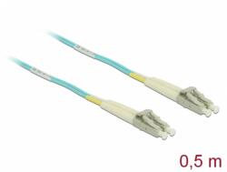 Delock Cablu fibra optica LC- LC Multi-mode OM3 0.5m, Delock 86549 (86549)