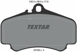 TEXTAR set placute frana, frana disc TEXTAR 2313901 (2313901)