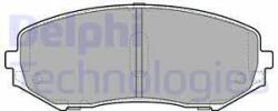 DELPHI set placute frana, frana disc DELPHI LP2001 (LP2001)
