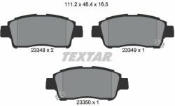 TEXTAR set placute frana, frana disc TEXTAR 2334803 (2334803)