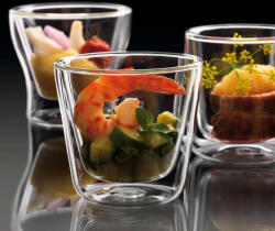 Luigi Bormioli Thermic Glass food & design duplafalú pohár, After Dinner 12 cl 2 db - 198142