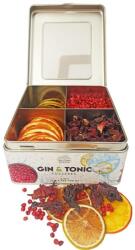 Gin&Tonic Botanicals fém dobozban, osztott (lime-narancs-hibiszkusz-rózsabors) - 139 gr - ginshop