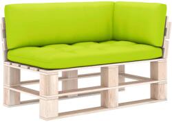vidaXL Perne de paleți, 3 buc, verde aprins, material textil (314668)
