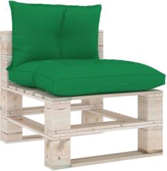 vidaXL Perne de paleți, 2 buc, verde, material textil (314611)