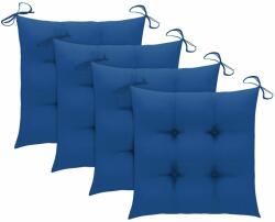 vidaXL Perne de scaun 4 buc. albastru deschis 50x50x7 cm textil oxford (314909)