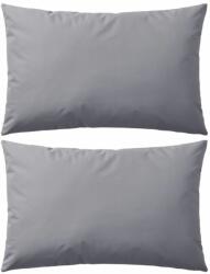 vidaXL Perne de exterior, 2 buc. , gri, 60 x 40 cm (132304)