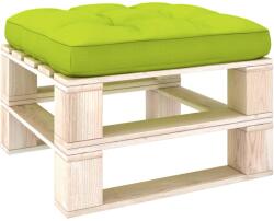 vidaXL Pernă de paleți, verde aprins, 58x58x10 cm, material textil (314644)