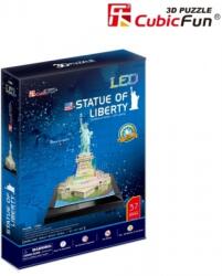 CubicFun Puzzle 3D Led Statuia Libertatii 37 Piese Cubicfun ACUL505h