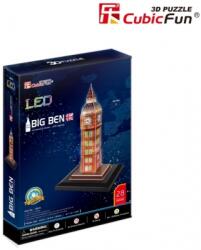 CubicFun Puzzle 3D Led Big Ben 28 Piese Cubicfun ACUL501h