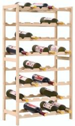 VidaXL Suport sticle de vin, lemn de cedru, 57, 5 x 28 x 102 cm (246441) - izocor Suport sticla vin