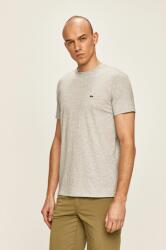 Lacoste tricou din bumbac culoarea gri, uni PP8W-TSM0SF_90A (TH6709)