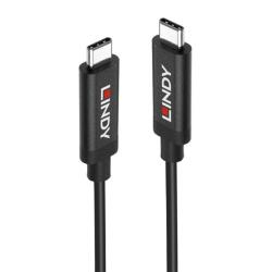 Lindy Cablu activ USB 3.2 Gen2 type C 8K60Hz/4K120Hz 60W T-T 5m, Lindy L43308 (L43308)