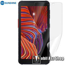 SUNSHINE Hydrogel TPU képernyővédő fólia - Ultra Clear, ÖNREGENERÁLÓ! - 1db, TOKBARÁT - SAMSUNG Galaxy Xcover 5 (SM-G525F)