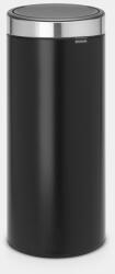 Brabantia Touch Bin New érintésre nyíló szemetes 30 liter, Matt Black - 115448