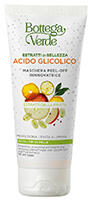 Bottega Verde - Masca peel-off cu acid glicolic - Acido Glicolico, 100 ML