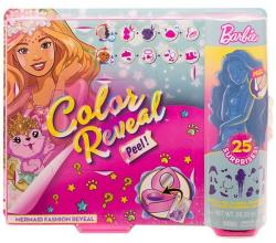 Mattel Barbie - Color Reveal - Mágikus meglepetés - Sellő (GXV93)