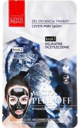 Czyste Piekno Mască de față Gel pentru curățare + mască de exfoliere - Czyste Piekno Peel Off Mask 10 ml