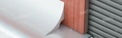 Profilplast Utólagos fürdőkád szegélyléc ragasztható fehér PVC 25x25 mm 2, 5 m