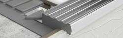Profilplast NOX szögletes lépcsőélvédő inox 13, 5 mm 2, 5 m