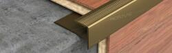 Profilplast Lépcsőélvédő laminált padlóhoz alumínium eloxált matt ezüst 8 mm 2, 7 m