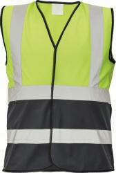 CERVA Fémyvisszaverő mellény LYNX DUO - Sárga / sötétkék | XXXL (0303011572006)
