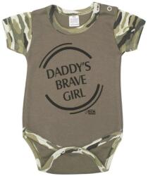 NEW BABY Baba rövid ujjú body New Baby Army girl - babyboxstore - 2 990 Ft
