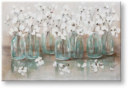  Festett falikép FLOWERS 1 rész YOBCWFFL085 - 120x80 cm | különböző méretek