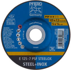 Pferd E 125-7 PSF STEELOX Tisztítókorong (640883)