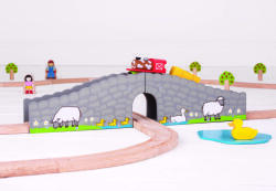 Bigjigs Toys Podul de la ferma (BJT246-105526)