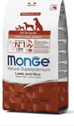 Monge All Breed Puppy and Junior Lamb and Rice 2x12kg kutyatáp