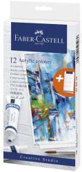 Faber-Castell Akrilfesték készlet FABER CASTELL 12db-os