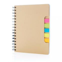 Everestus Agenda A5, cu biletele adezive si coperta cu spirala, Everestus, 20IAN376, Hartie, Negru (EVE08-P772-119)