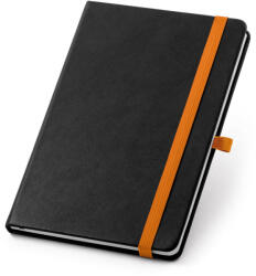 Everestus Agenda A5 cu coperta tare, 160 pagini, Everestus, 20FEB1284, Poliuretan, Portocaliu (EVE07-93592-128)