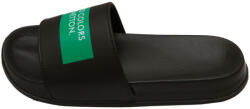United Color of Benetton férfi fekete logós strand papucs BTM119200-2020